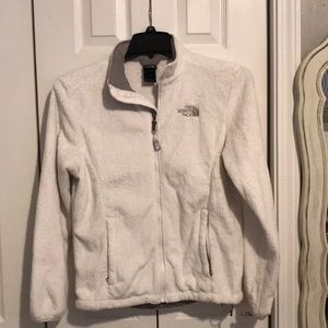 North Face white jacket